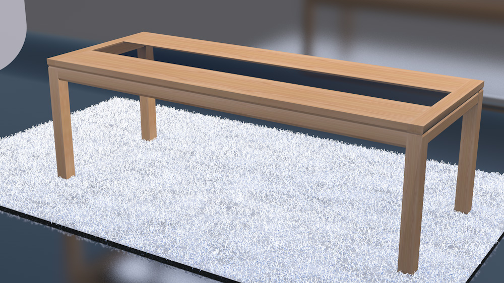 Holz Epoxidharz Esstisch für 12 Personen Länge 400 CM Profiliert