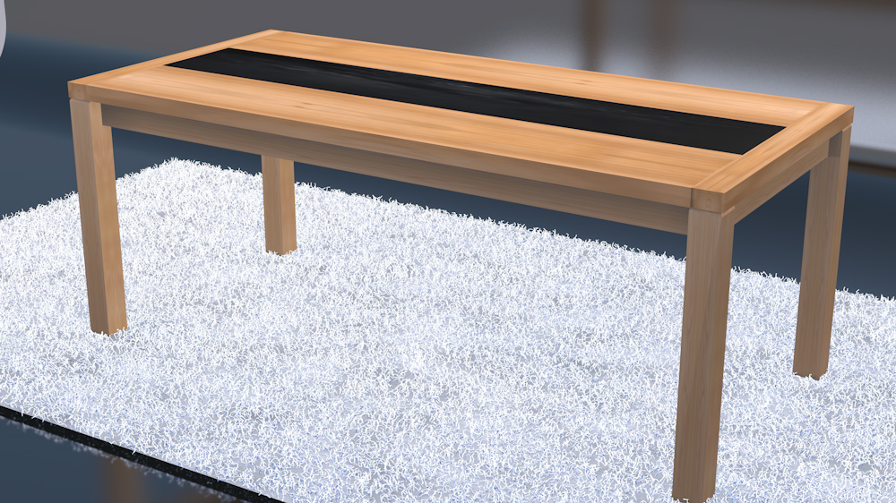 Holz Epoxidharz Esstisch für 6 Personen Länge 180 CM