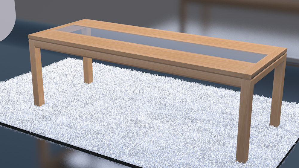 Holz Epoxidharz Esstisch für 8 Personen Länge 280 CM Profiliert